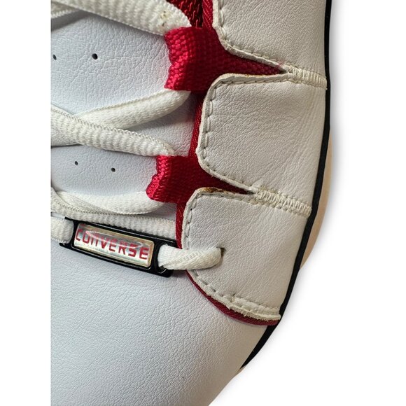 Converse Triple Deuce Mid Mens Basketball Shoes Size 8.5 White/Red Synthetic New main image 13